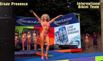 Bikini Contest Stage Presence